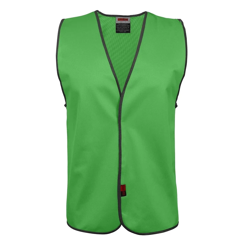 Green hot sale construction vest